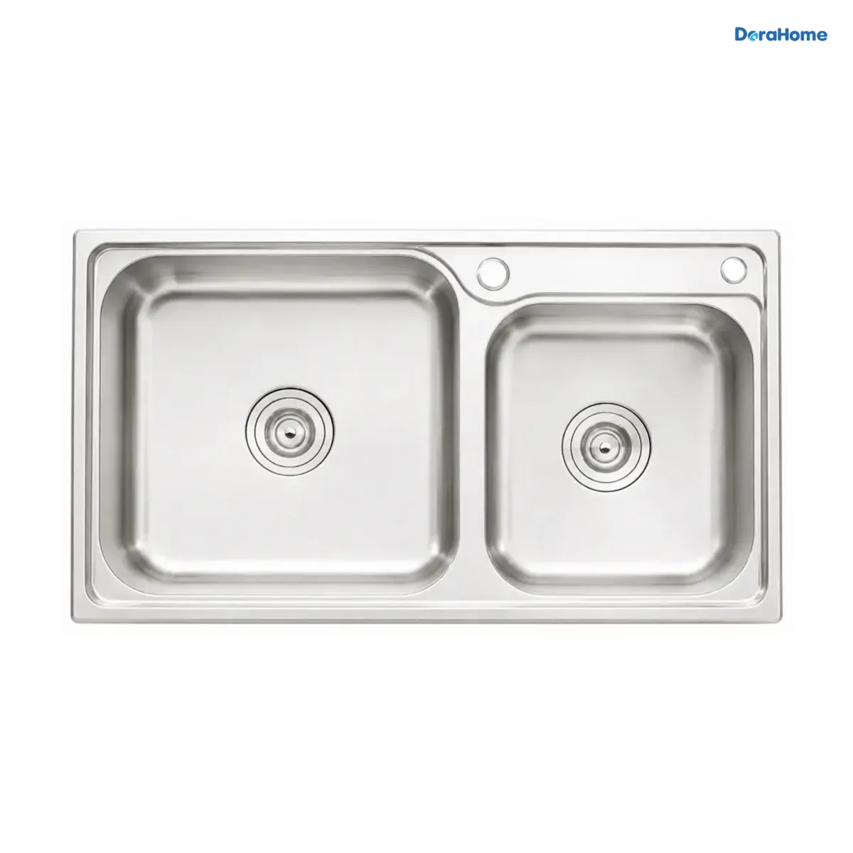 Chậu rửa chén 2 hố Inox 304 EUROLIFE EL-C7843